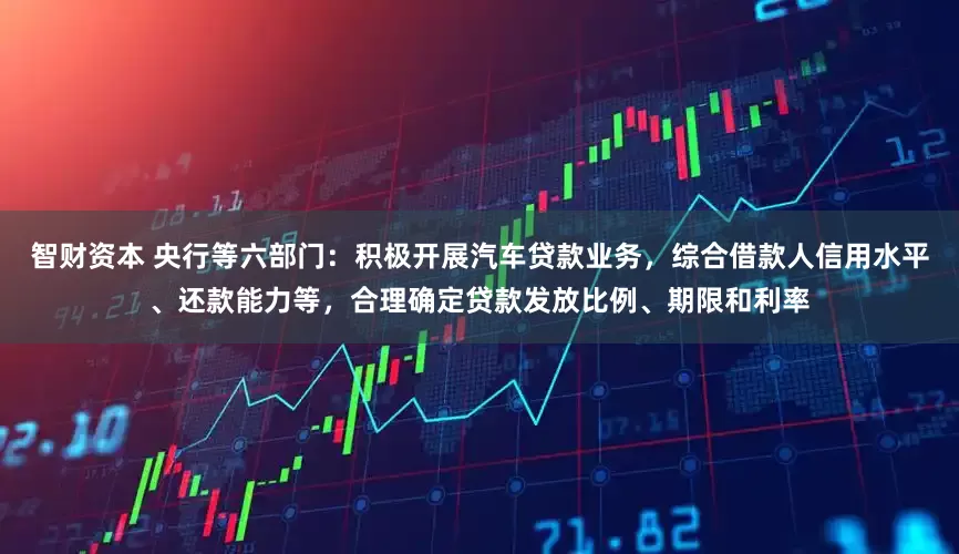 智财资本 央行等六部门：积极开展汽车贷款业务，综合借款人信用水平、还款能力等，合理确定贷款发放比例、期限和利率