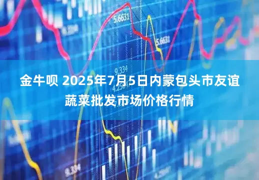 金牛呗 2025年7月5日内蒙包头市友谊蔬菜批发市场价格行情